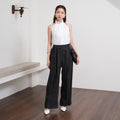 Corenne Semiwool Stripe Pants