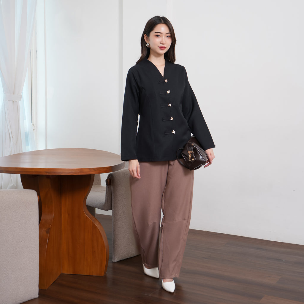 Elara Cheongsam Blouse