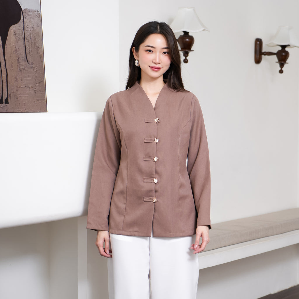 Elara Cheongsam Blouse