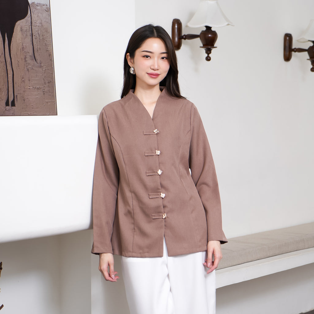 Elara Cheongsam Blouse