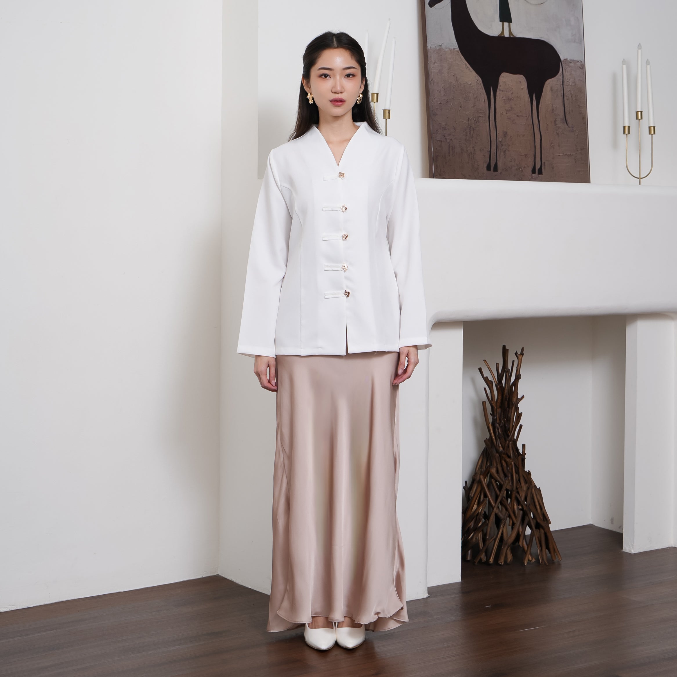 Elara Cheongsam Blouse