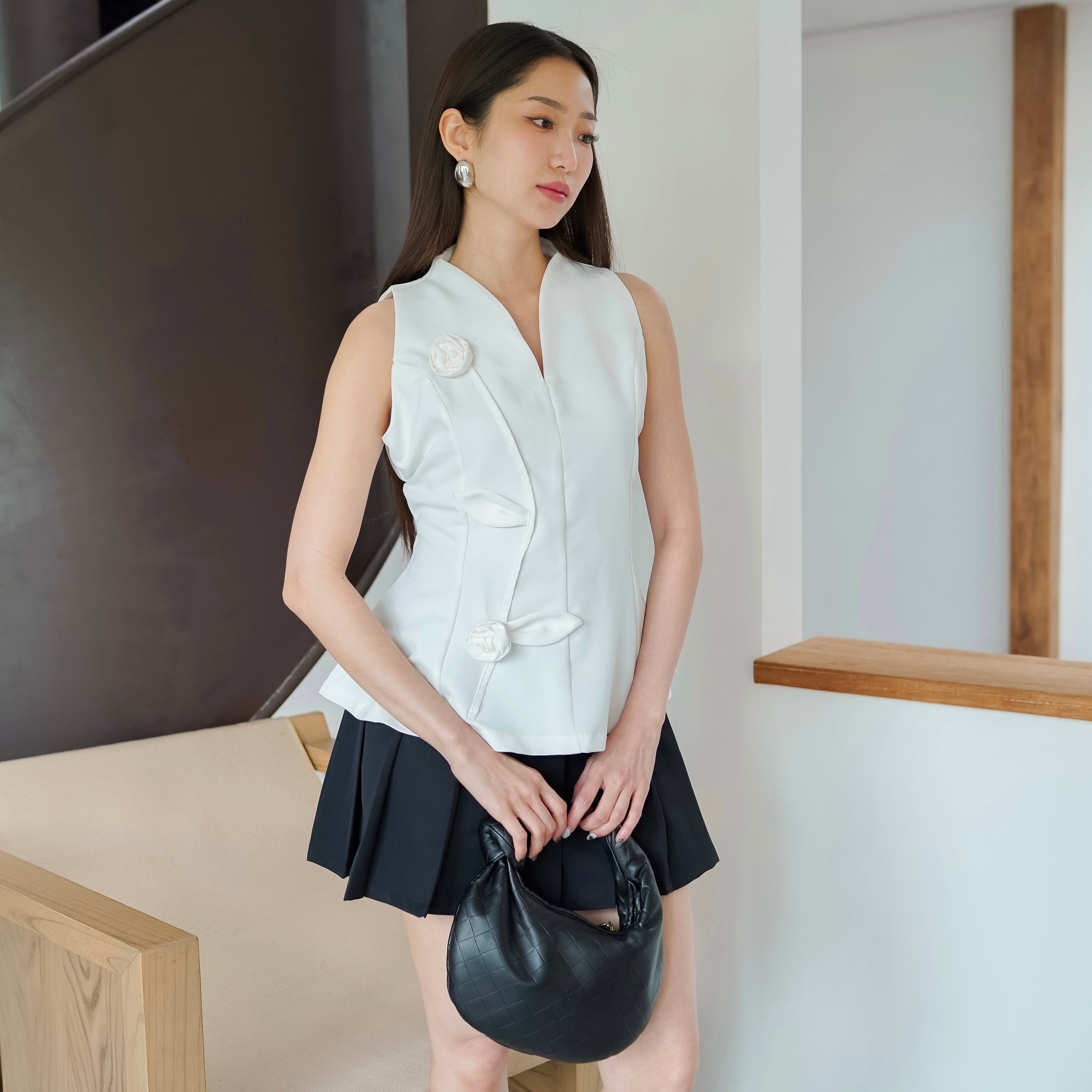 Lunelle Floral Chinos Top