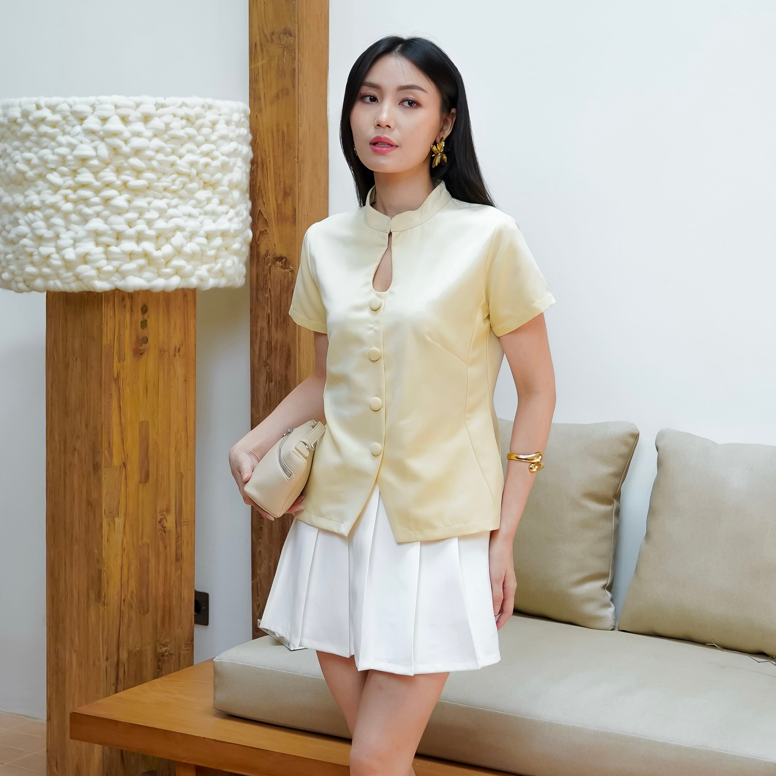 Sylvara Chinos Top