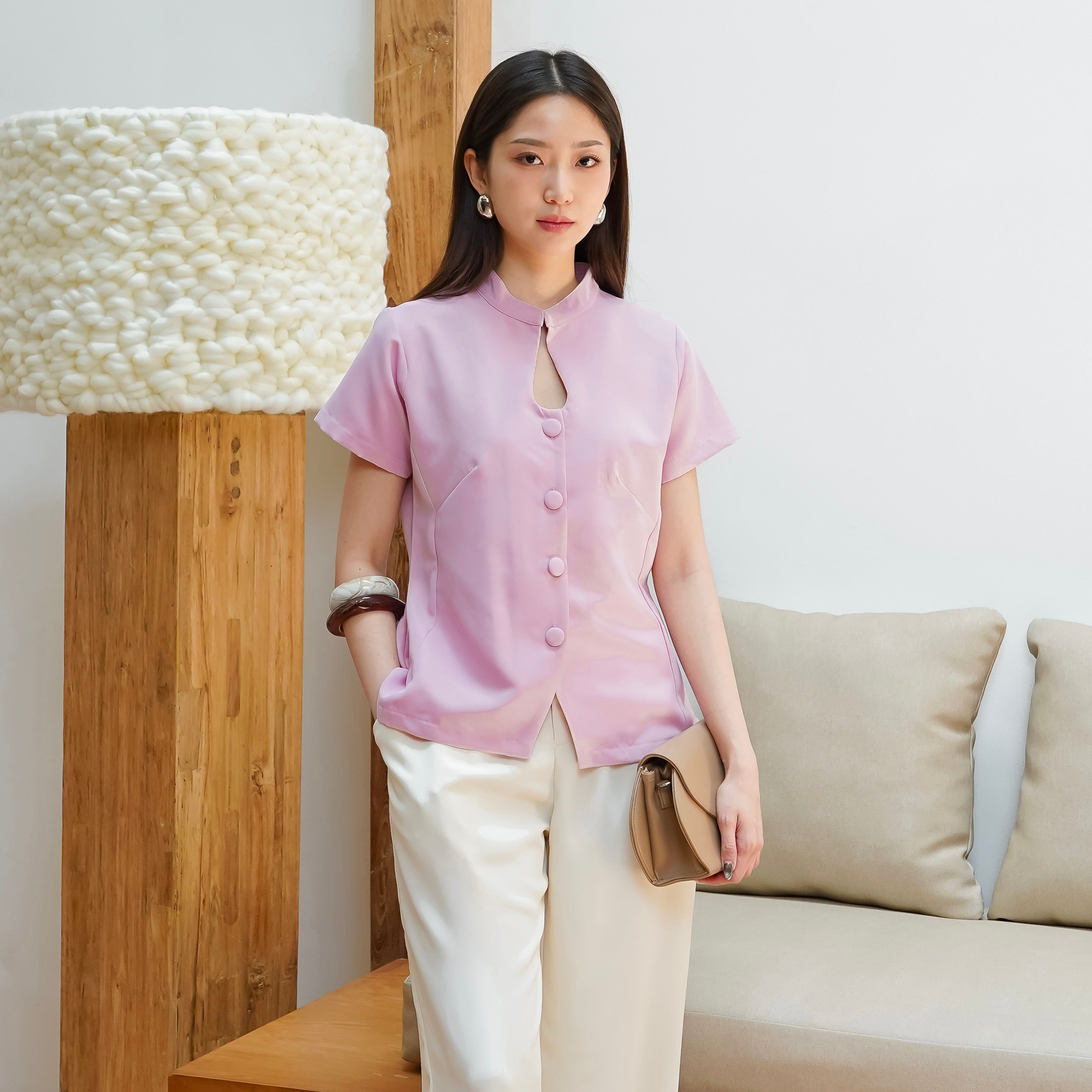 Sylvara Chinos Top